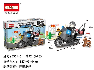 創(chuàng)新驅(qū)動與市場拓展 恒三和6501展盒樂高式男孩特警系列六款（12盒裝）玩具的技術開發(fā)與銷售戰(zhàn)略分析